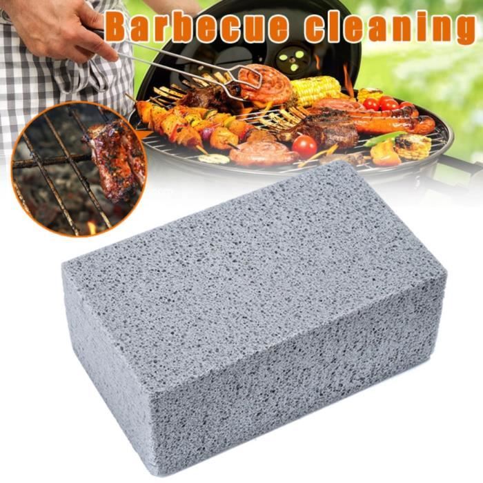 Triangle en métal Grill pour barbecue Brosse de nettoyage, Heavy Duty 3 ...