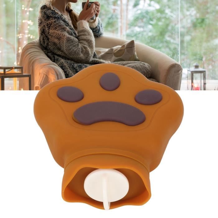 Sac à eau chaude rentable en silicone compresse chaude portable dessin — free download