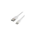 BELKIN USB-A to USB-C Câble Braided 1M White-1