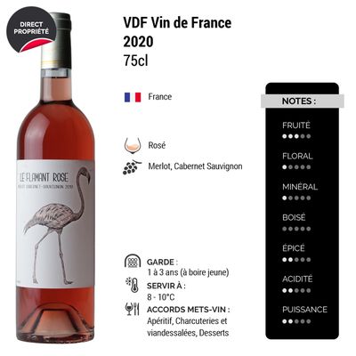 Chevalier du Grand Robert Flamant Dry Rosé | Executive Bev