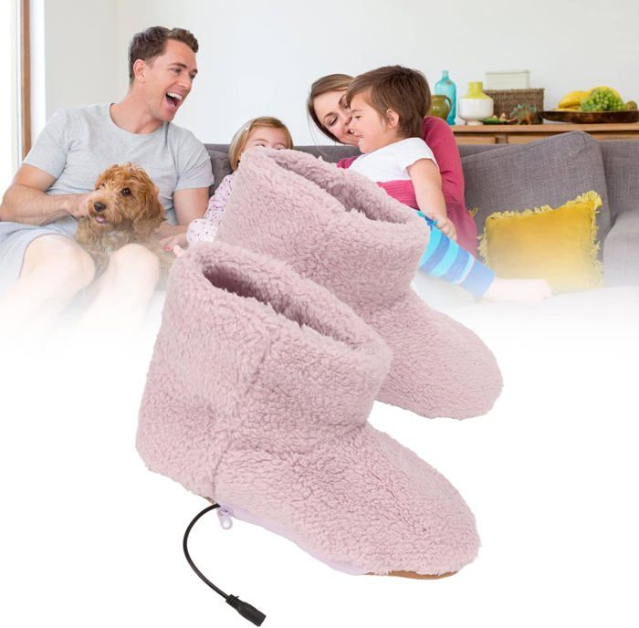 USB Chauffe-Pieds Chauffant électrique pour Hommes et Femmes