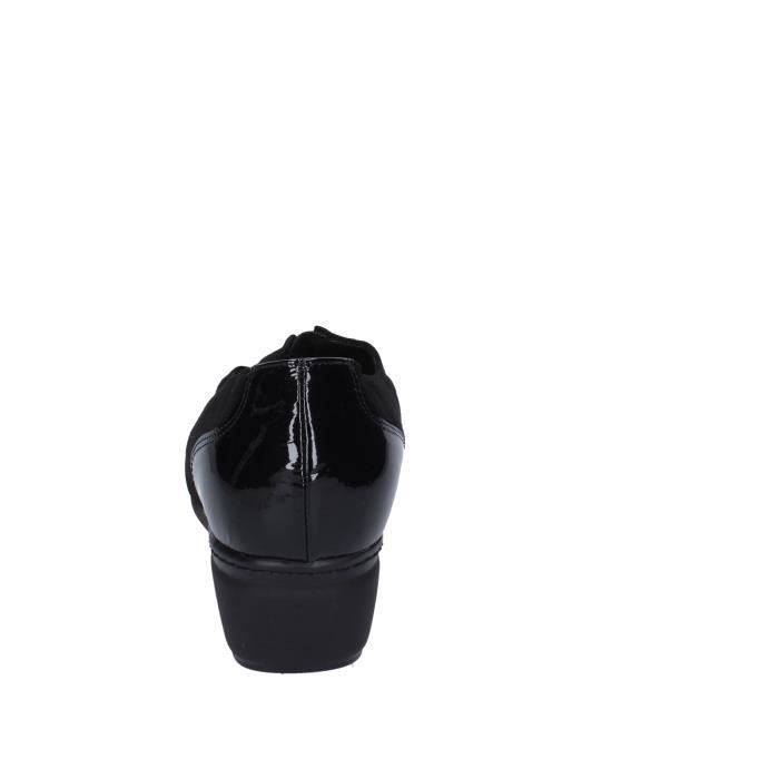 Escarpins Femme CONFORT Noir Verni Talon Aiguille 4 cm Pointure EU 41