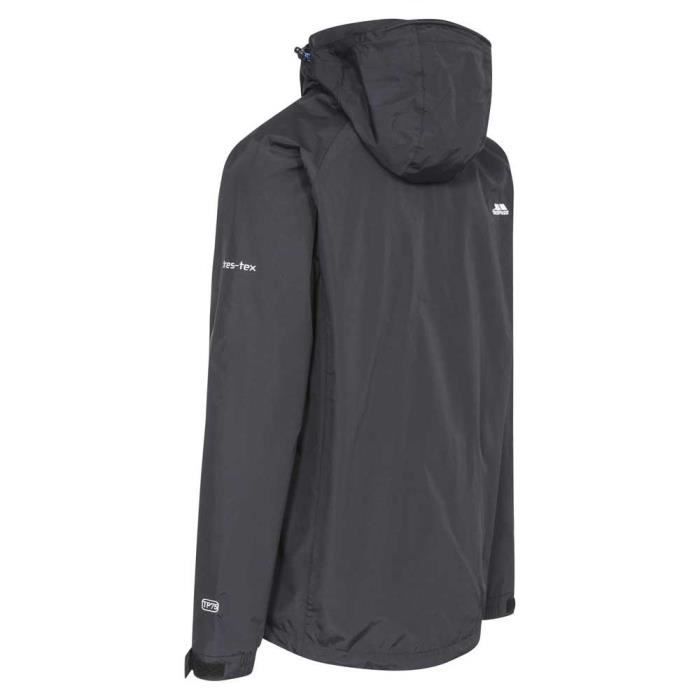 Manteau Trespass Respirant Veste Imperméable Homme Trespass Caspar II - 10000mm - Respirante - Capuche Amovible - Coupe-vent Caspar Ii 20000mm