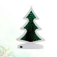 3D LED tunnel léger arbre de Noël design portable miroir lumière nocturne pour la applique d'interieur luminaire d'interieur-2