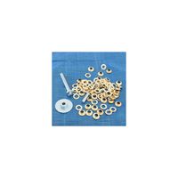 Kit De 120 Oeillets Métalliques 12mm Pour Bâches - Marque TOSAVGA (réf. Jyk0220)