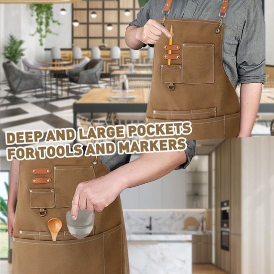 Tablier De Chef Professionnel Imprimé Drapeau Turquie - Polyester Imperméable, Poche Unique, Unisexe