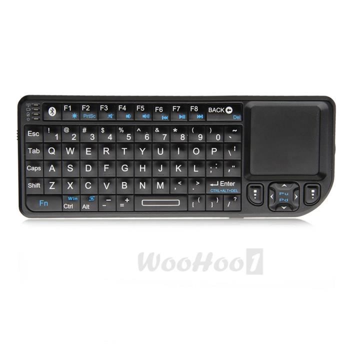 Un clavier sans fil (Bluetooth) avec Touchpad intégré pour tablette, signé  Motorola ! - Le Ludiste