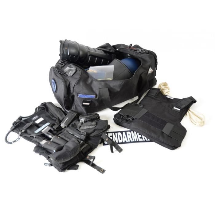 Sac outlet gendarmerie noir