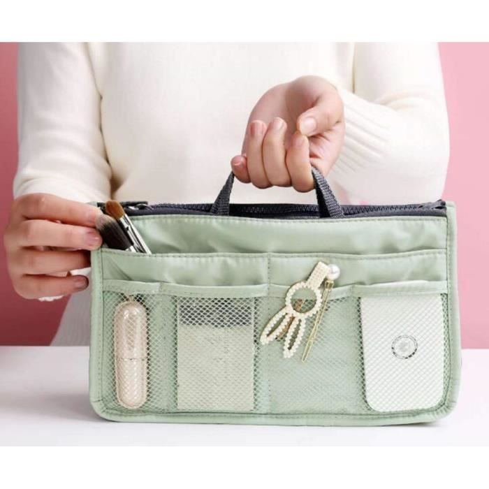 Organiseur de sac à main, Pochette Sac de Rangement intérieur pour