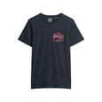 T shirt - Superdry - Homme - Logo Vintage - Noir - Coton-3