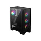 MSI MAG FORGE 112R Boîtier PC Tour Moyen ATX, Micro-ATX & Mini-ITX, Verre Trempé, Façade Mesh, 4