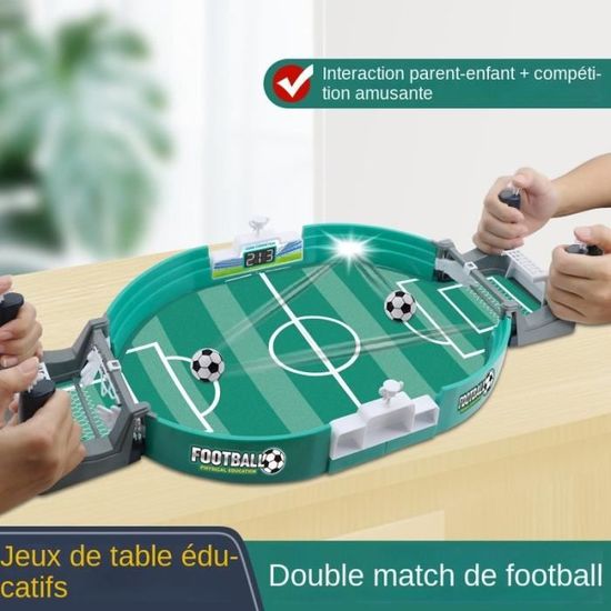 TTLIFE Jeu de Baby-Foot Interactif, Jouet De Table De Football pour Deux, Jeu de Société de