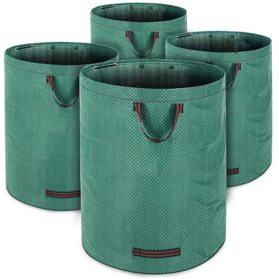 Deuba Lot De 4 Sacs De Jardin 280 Litres Charge Max 50kg Poignees Ergonomiques Achat Vente Sac A Dechets Verts Deuba Lot De 4 Sacs De Jardi Cdiscount