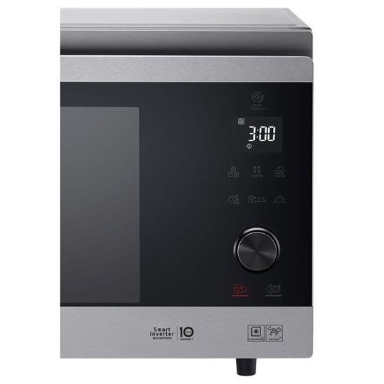 LG NeoChef MJ3965ACS Four micro-ondes combiné grill pose libre 39 litres  1100 Watt argent noble - Cdiscount Electroménager