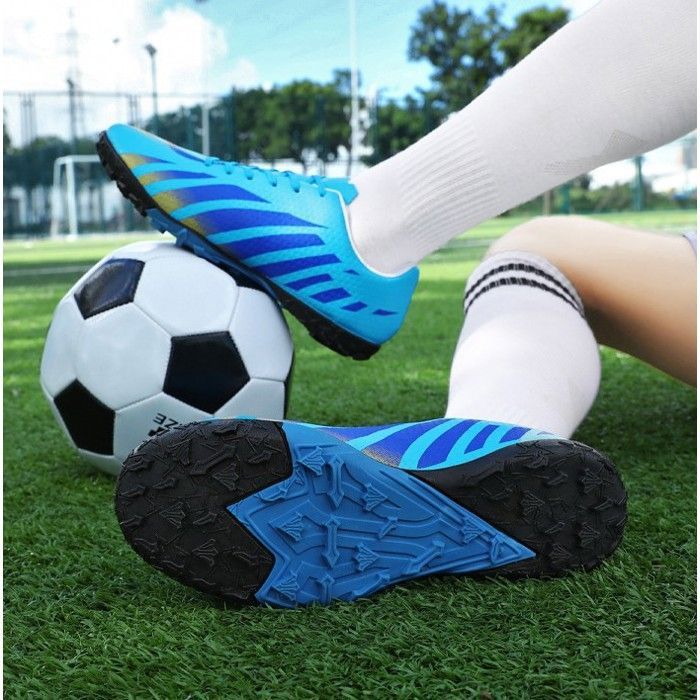VTASQ Chaussures De Football Enfant Garçon Fille – Crampons Antidérapants, Légères Et Respirantes Pour Entraînement Et Matchs