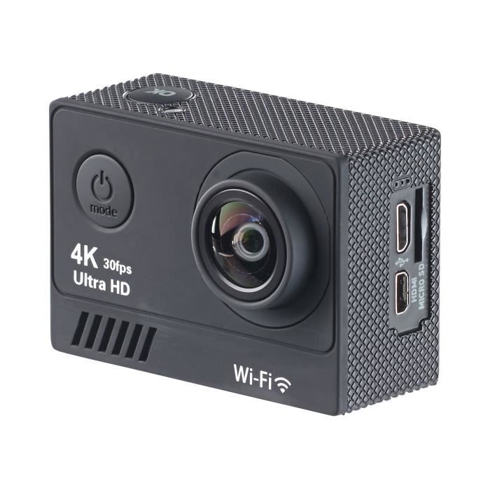 Somikon : une caméra sport connectée 6K avec deux écrans couleur à prix  réduit 📍