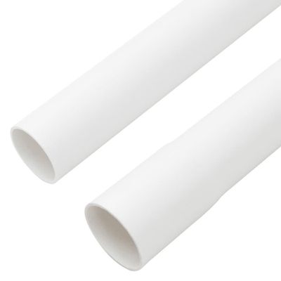 Goulotte Câble PVC VidaXL 60x40mm - Cache-câble Mural 10m - Blanc - Pour Bureau Et Salon - Management Câbles