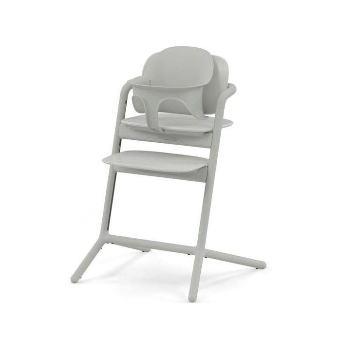 CYBEX Gold LEMO Set D’Adaptateurs Pour Transat - Fixation Chaise Haute LEMO - Light Grey