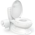 Pot Toilette WC réaliste blanc pour bébé - DOLU - Apprentissage propreté - Puericulture-0