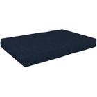Coussins palettes Tissu lisse - Bleu foncé - Assise 120x80 - 100% Polypropylène - Intérieur/Extérieur - POKAR