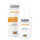 Protection solaire - Isdin - FotoUltra Active Unify Fusion Fluid - SPF50+ - 50ml - Non comédogène