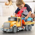 KEXIMIXUE Camion Dépanneuse Jouet Enfant Grand Camion Jouet pour 3 4 5 6+ Ans Garcon Fille Transporteur Véhicule avec Lumière et Son