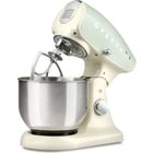 G3 Ferrari Pastaio Deluxe, Robot mixer, 5,2 L, Rotatif, Batteur, Pétrisseur, Mélange, Beige, Couleur menthe, Acier inoxydable