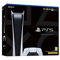 PS5 Console Sony PlayStation 5 - Digital Edition, 825 GB, 4K, HDR