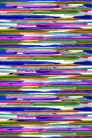 papier peint panoramique rayures bleu, vert, violet et rose - 1,86 x 2,79 m - 158916