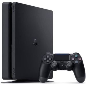 CONSOLE PS4 Console PS4 Slim 500Go Noire/Jet Black - Châssis F - PlayStation Officiel