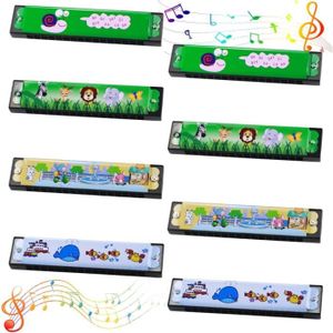 HARMONICA Lot de 8 harmonicas pour enfants - Harmonica diato