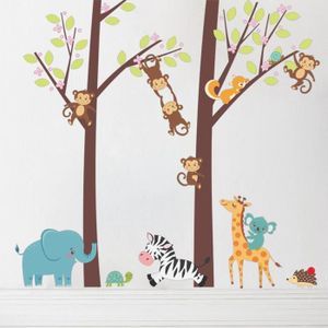 Amovible Stickers Muraux Animaux Chambre Denfants Kids Stickers Muraux Chambre Bebe Kibi Autocollants Animaux Arbre De Pont En Bois De Croix De Lion Sticker Mural Accessoires Et Decorations La Chambre De Bebe Amovible Stickers Muraux Animaux Chambre Denfants Kids Stickers Muraux Chambre Bebe Kibi Autocollants Animaux Arbre De Pont En Bois De Croix De Lion Sticker Mural Accessoires Et Decorations La Chambre De Bebe