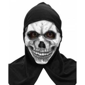 Squelette Crâne Masque le jour des morts os en latex Halloween Horreur Slipknot Style 
