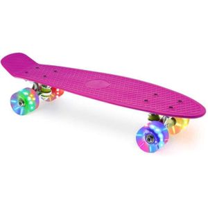 SKATEBOARD - LONGBOARD skateboard complet pour débutants avec roues led –