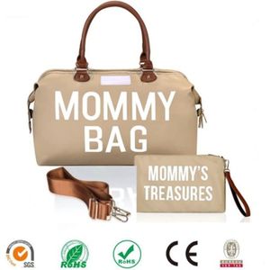 CHILDHOME - Mommy Bag Sac à langer matelassé Beige - Cdiscount Puériculture  & Eveil bébé