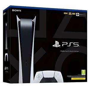 CONSOLE PLAYSTATION 5 PS5 Console Sony PlayStation 5 - Digital Edition, 825 GB, 4K, HDR