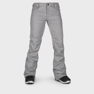 Pantalon ski femme gris clearance