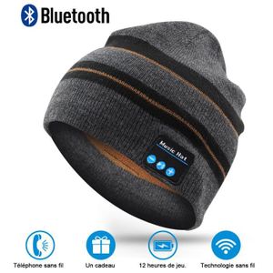 Bonnet connecté Bluetooth Lightsong (écouteurs sans fil intégrés