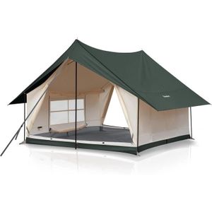 TENTE DE CAMPING Tente De Camping Pour 4 À 5 Personnes Avec Fenêtre