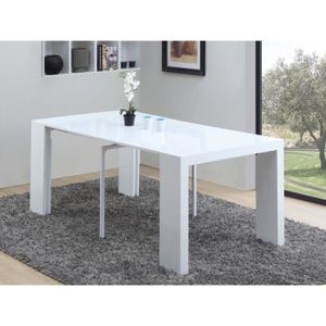 Console De Salle A Manger Extensible Jusqu A 146 Cm Couleur