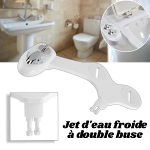 PULVÉRISATEUR JARDIN Pulverisateur de Siège de Toilette pour Bidet Autonettoyant avec Double Buses Télescopiques Pression de L'eau Réglable PET75