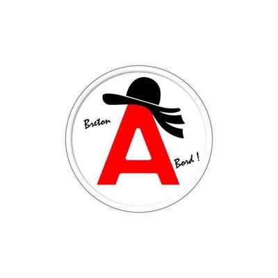A jeune conducteur apprenti autocollant adh/ésif Bretagne drapeau