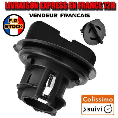 Réparation Feu Clignotant Douille Clignotant LQNB Compatible Peugeot 207 307 607 807 - Remplacement OEM 621546 Support Ampoule ABS