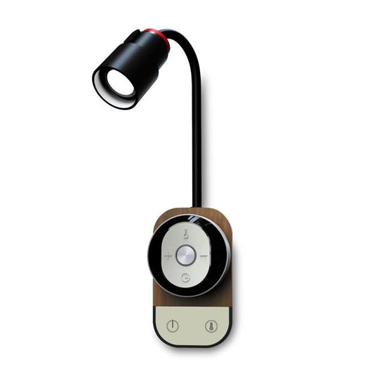 Liseuse Murale LED Avec Détecteur De Mouvement - Col Cygne Flexible - 5 Couleurs Et Luminosité Réglable - Port USB - Lot De 2 - 10