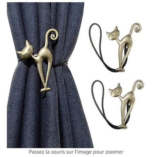 Lewondr 1 Paire D'embrasses De Rideaux Extensibles En Forme De Fleur En