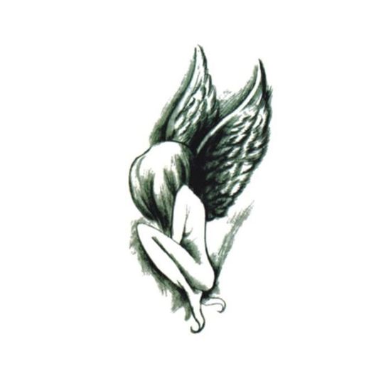 Tatouage Temporaire Ephemere Realiste Motif Ange Dessin Achat Vente Tatoo Bijou De Corps Tatouage Temporaire Cdiscount