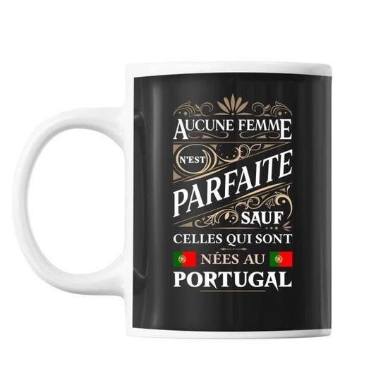 Mug Portugal Femme Parfaite Tasse Cadeau Personnalisé - Cdiscount