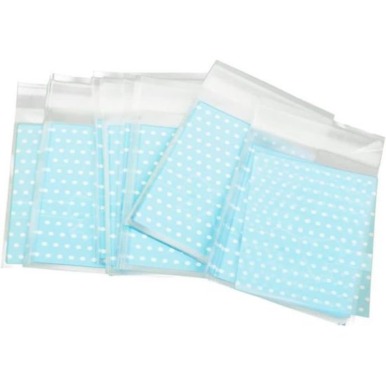 Sachet Bonbon Transparent Sachets En Cellophane étoiles Dorées, 100 Sachets Pour Biscuits Avec Attaches Métalliques Pour Sachet Bonbons Anniversaire