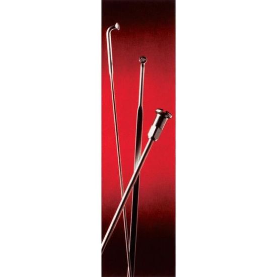 Rayons De Vélo Universels 10G Diamètre 3 Mm - Longueurs 225/230/235/240 Mm, Avec écrous, Pour VTT Et Route
