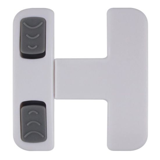 Verrou Autoadhésif Pour Frigo/congélateur - Sécurité Enfant - Installation Facile Sans Perçage - Pour Portes Métal, Verre, Meubles - 1